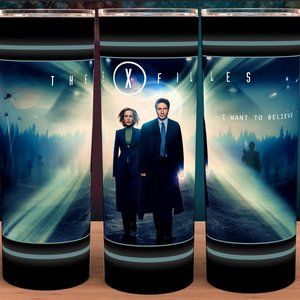 The X Files I want to Believe Classic TV Show Cup Mug Tumbler